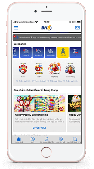 Chọn game tại mục Xổ Số Chọn game tại mục Xổ Số