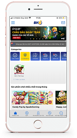 Chọn mục "Esports"