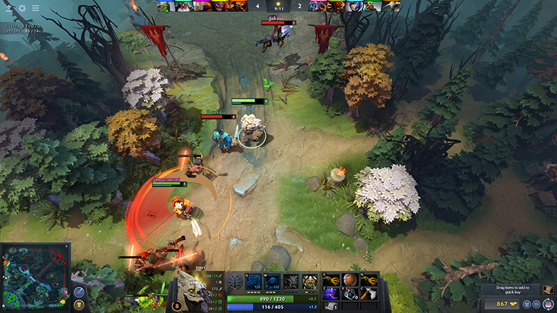Dota 2 ra mắt năm 2013