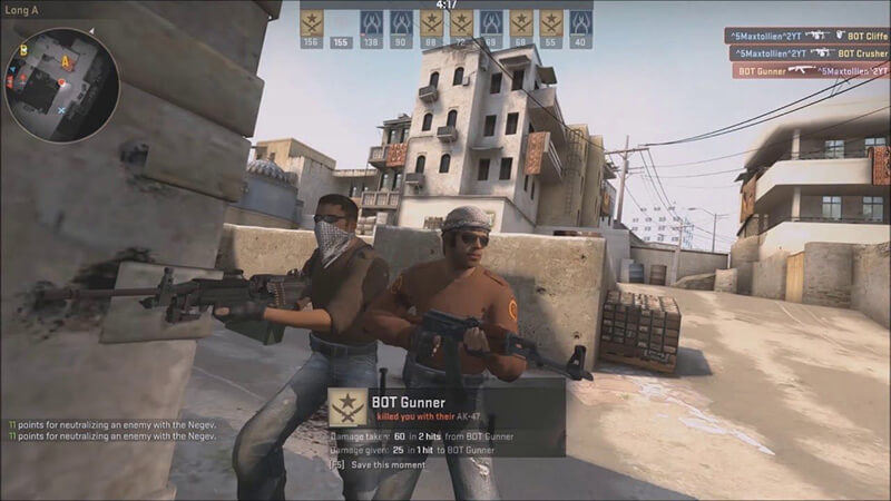 CS:GO là game điện tử bắn súng nhập vai