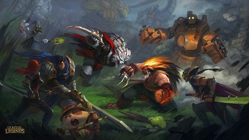 Dota 2 và liên minh huyền thoại có phần đồ họa khác biệt Dota 2 và liên minh huyền thoại có phần đồ họa khác biệt