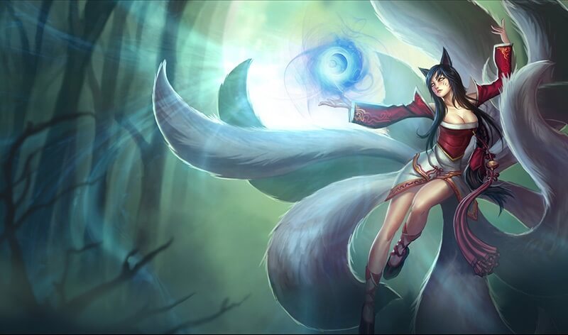 Liên minh huyền thoại Ahri mang biệt danh Hồ Ly Chín Đuôi Liên minh huyền thoại Ahri mang biệt danh Hồ Ly Chín Đuôi