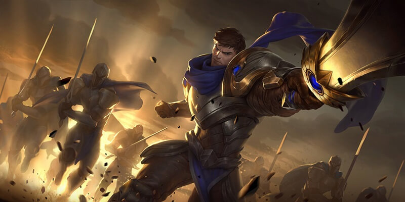 Garen là vị tướng xuất hiện đầu tiên của game LOL Garen là vị tướng xuất hiện đầu tiên của game LOL