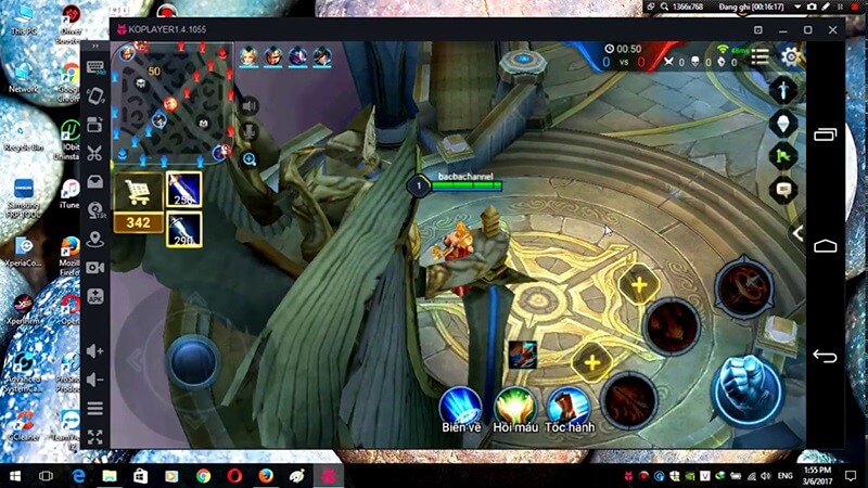 Khi chơi game không mở các ứng dụng khác 