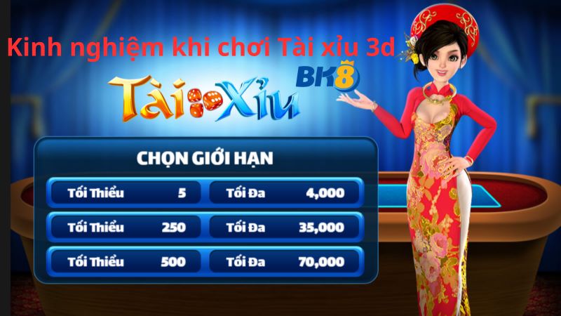Mẹo chơi tài xỉu 3d